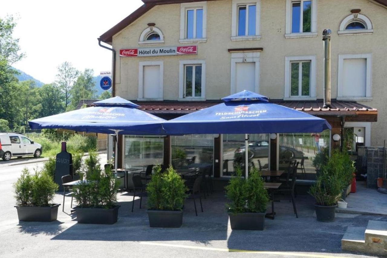 Hotel Restaurant Du Moulin 弗勒里耶 外观 照片